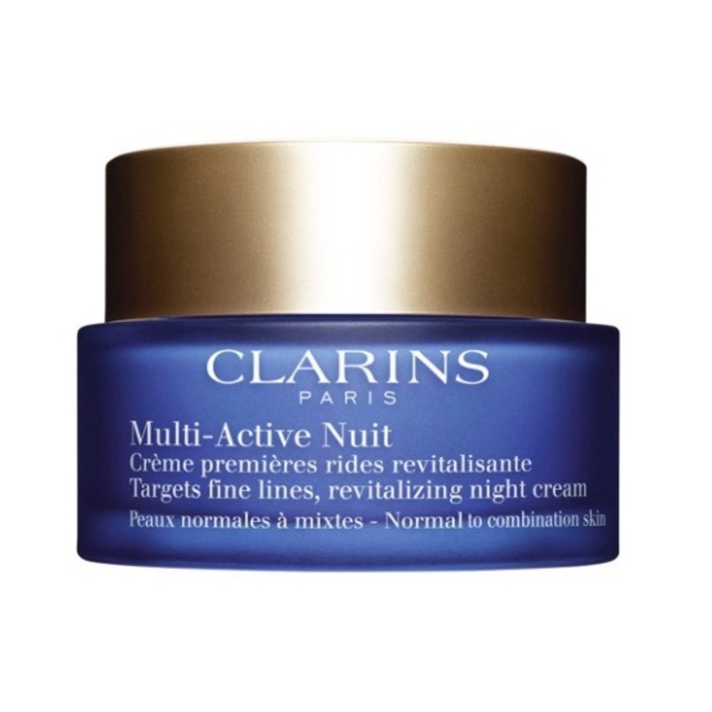 Clarins Multi-Active Nuit Targets Fine Lines Revitalizing Night Cream 1.7oz New